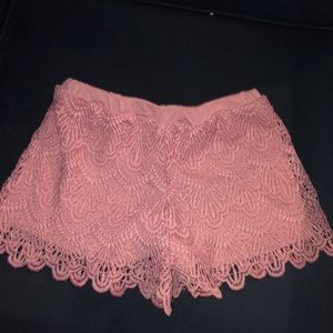 Girls Crochet Shorts